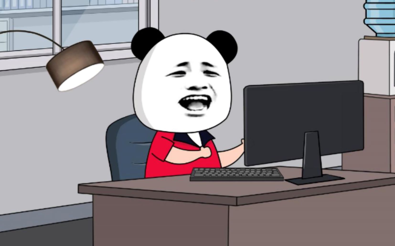 沙雕动画!天天想着不上班,又为啥月月全勤