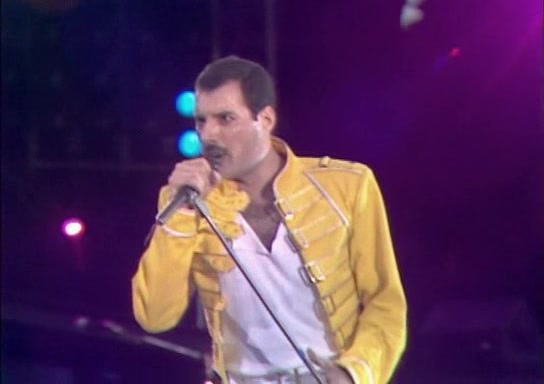 [图]【LIVE】QUEEN-Another One Bites the Dust Wembley 1986