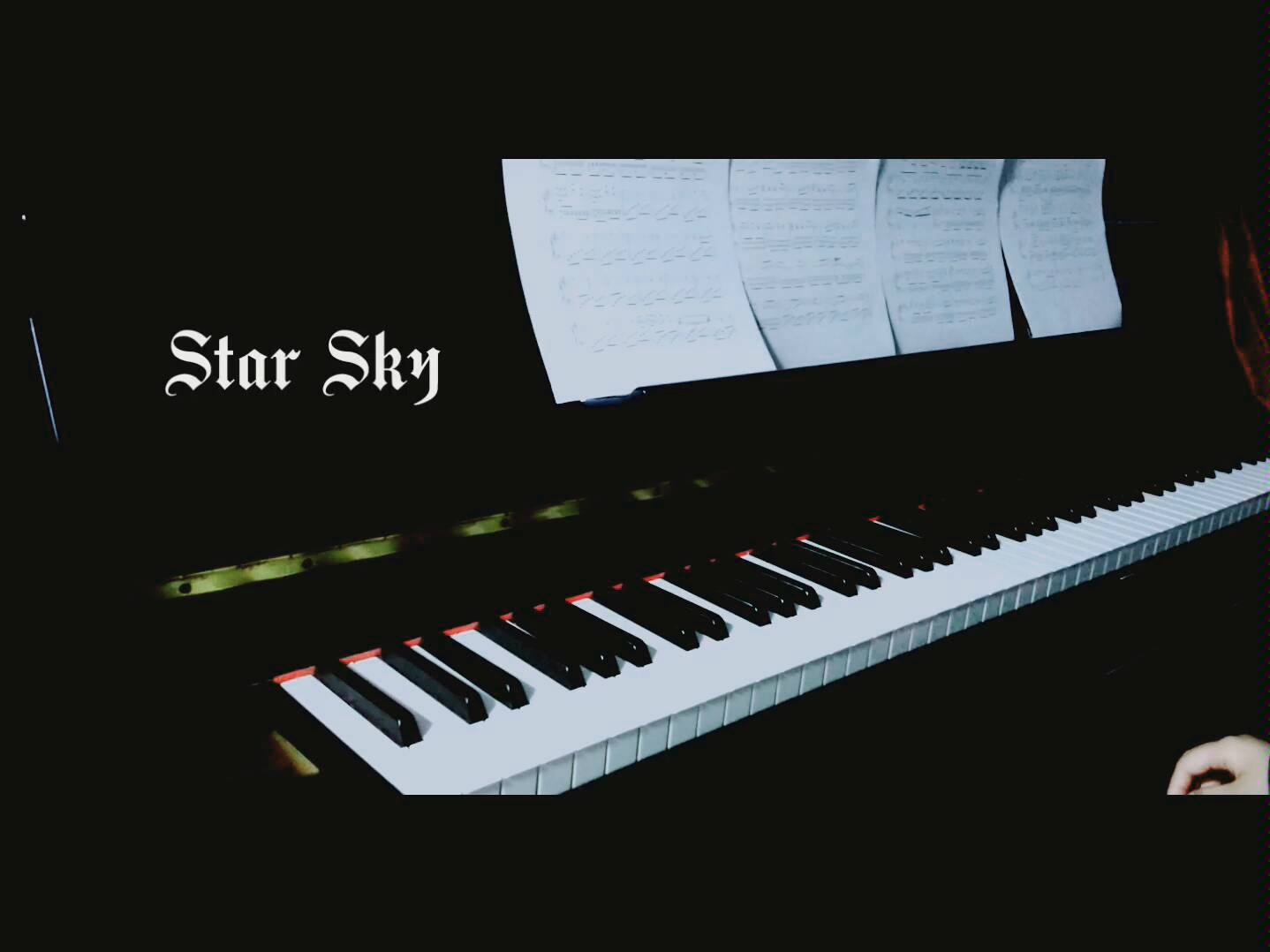 [图]【钢琴】Star sky—two steps from hell 史诗级战歌