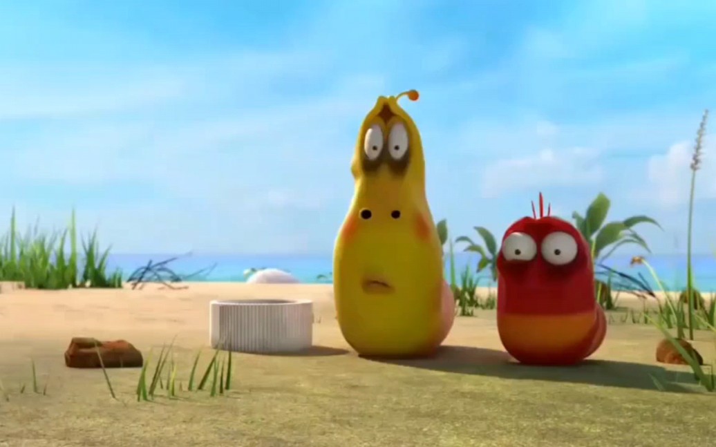 爆笑虫子:流浪汉为了吃炸鸡,毁了大红和大黄种的食物