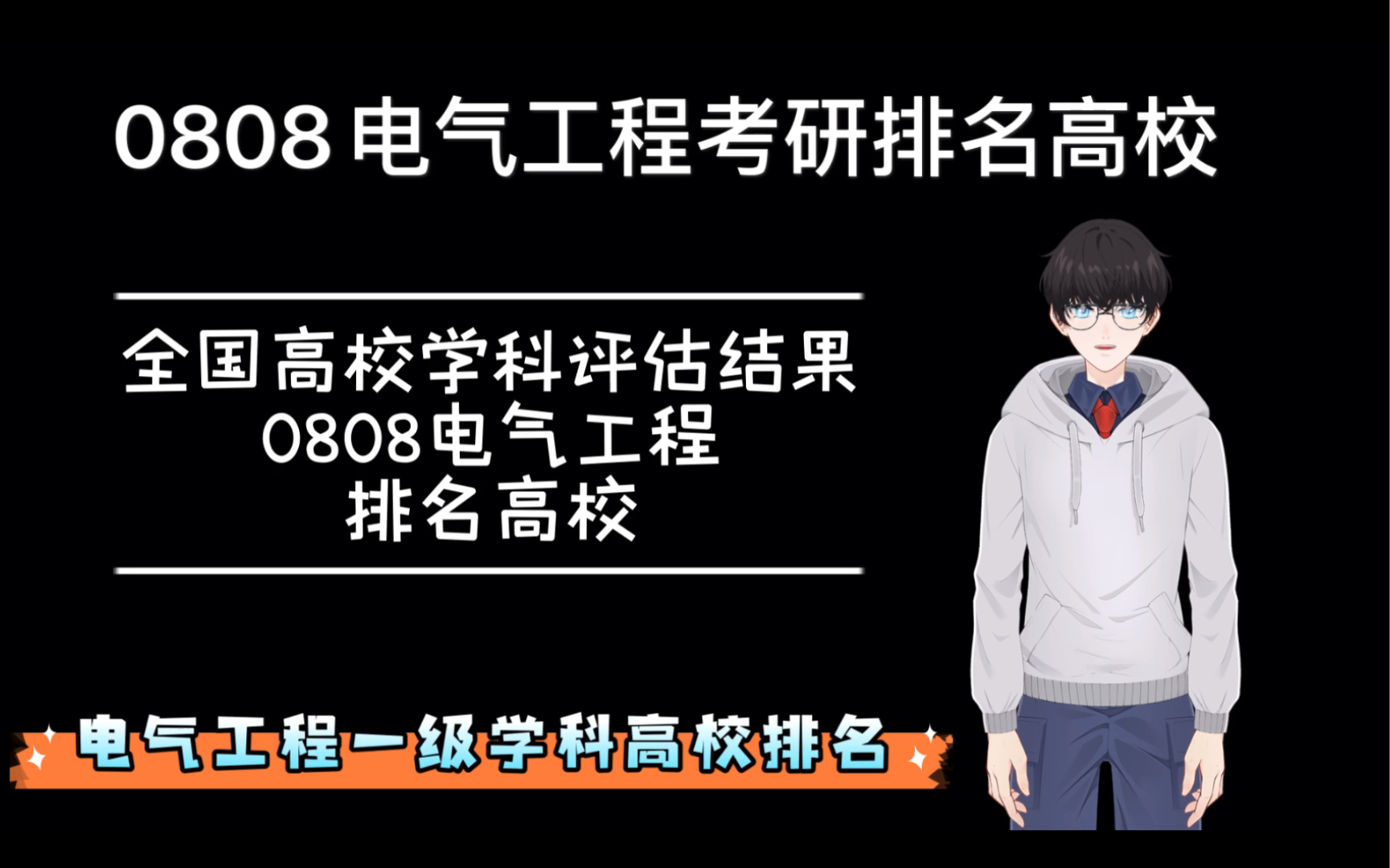 全国高校学科评估结果(0808电气工程)考研排名高校哔哩哔哩bilibili