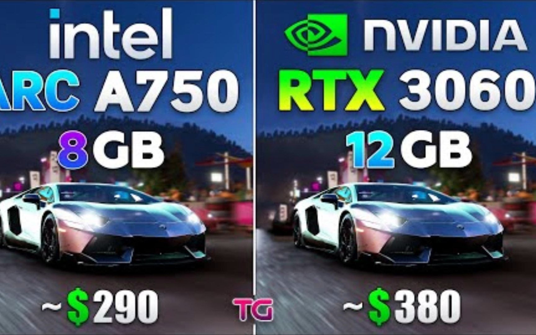 Intel ARC A750 vs GeForce RTX 3060显卡,2k(1080p)分辨率下10款游戏的对比测试评测,哪个性价比更高?哔哩哔哩bilibili