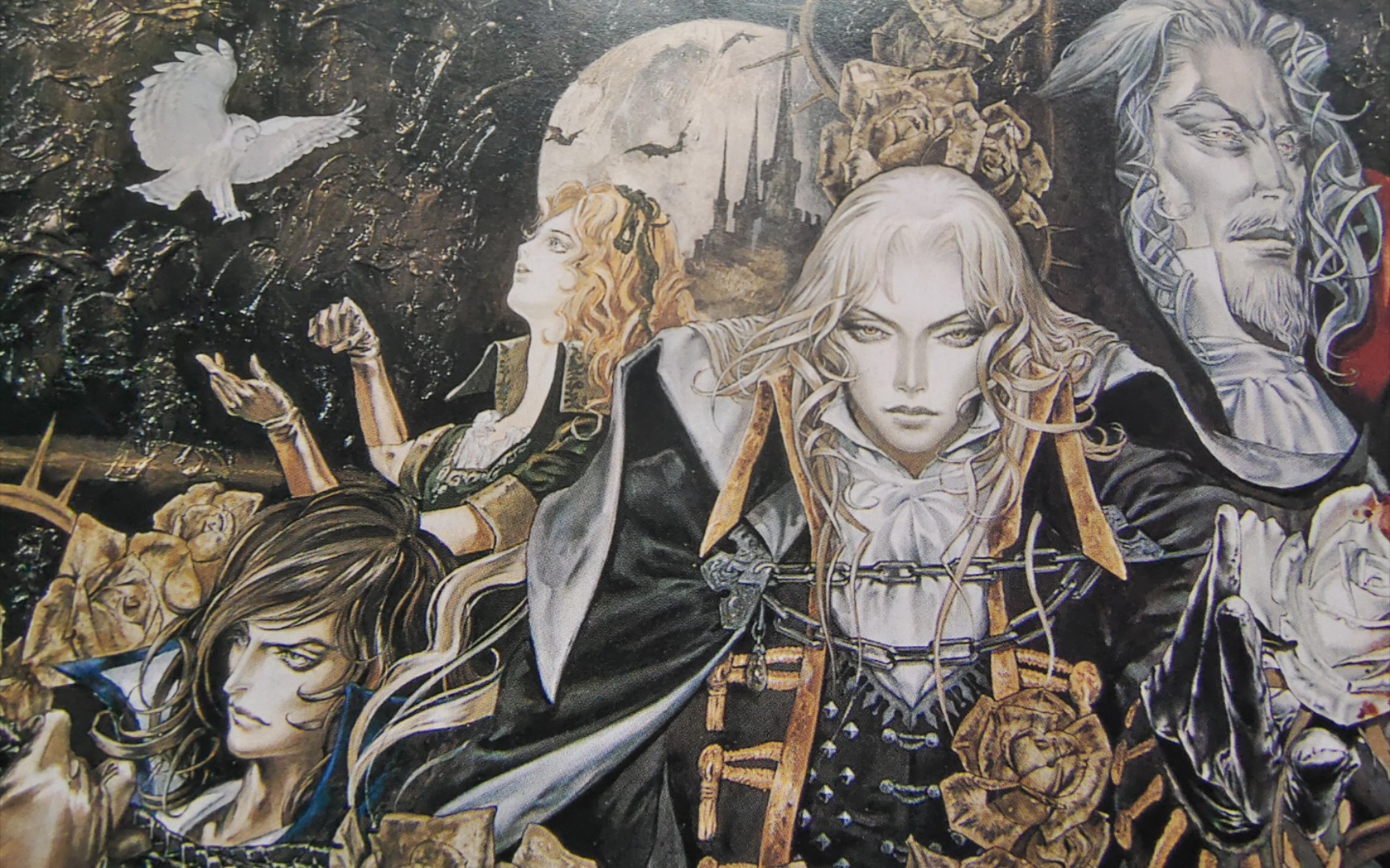 活动  【"画集"赏析第824期】画师"小岛文美":游戏《恶魔城月下夜想曲