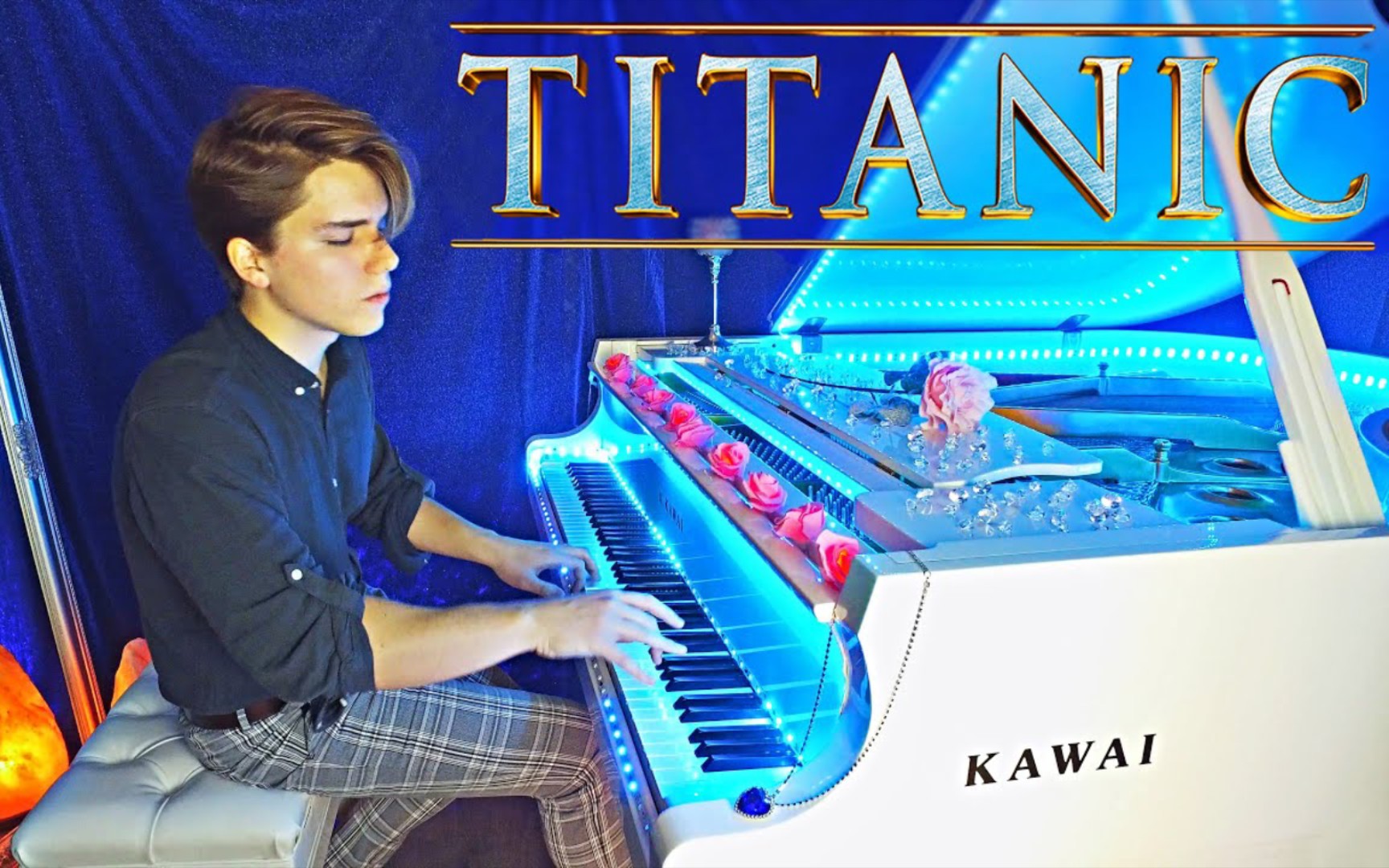 弹奏一曲深入人心的titanicmyheartwillgoonpianocoverbypeterbuka