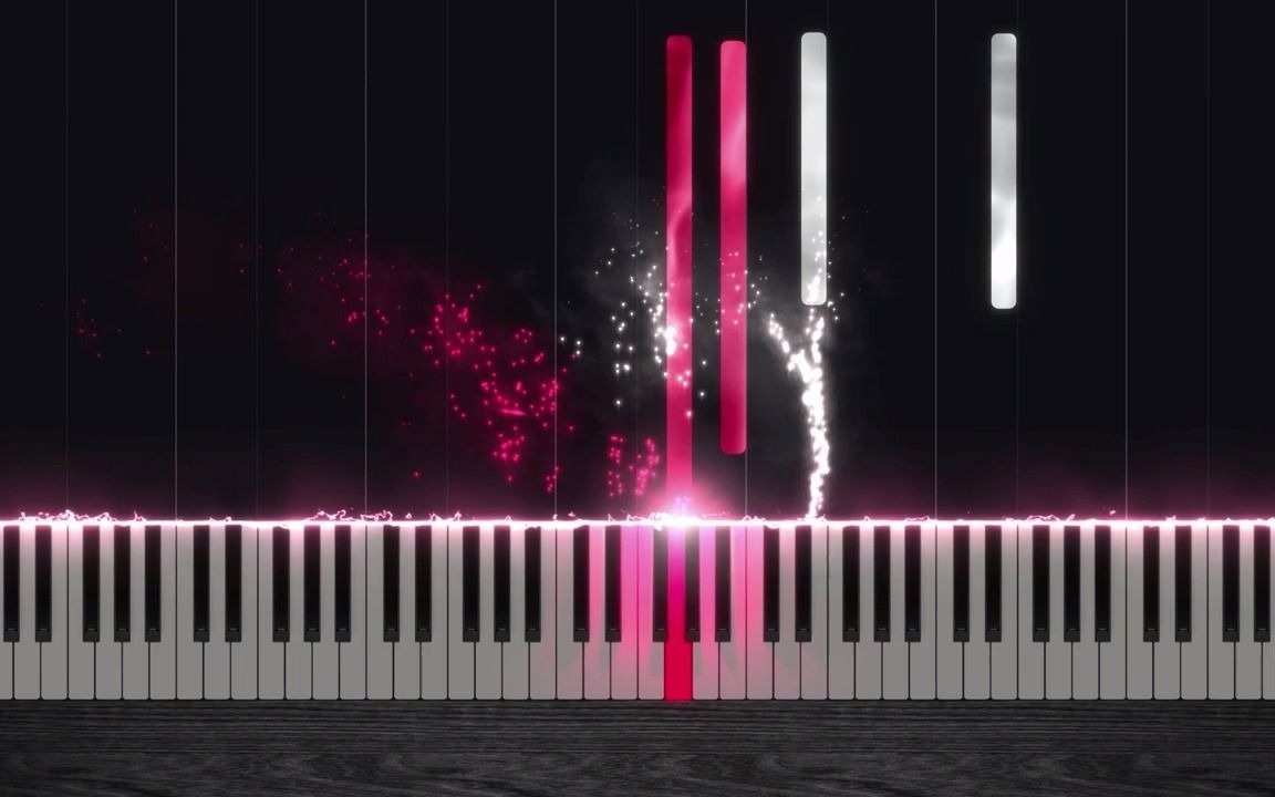 [图]【钢琴】Rias Gremory's Theme - 恶魔高校（Highschool DxD） [Piano Tutorial] __ Steffan Kaye