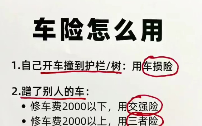 车险使用指南 新手&女司机必备今天跟大家聊一下,车险怎么用科学、性价比还高首先有个点要提醒大家,车险出险次数越多,来年买保险的时候也越贵,换...