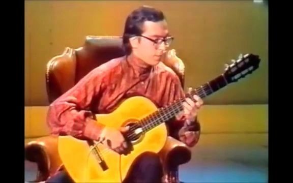 [图]1969年 John Williams 演奏《魔笛主题变奏曲》莫扎特/索尔