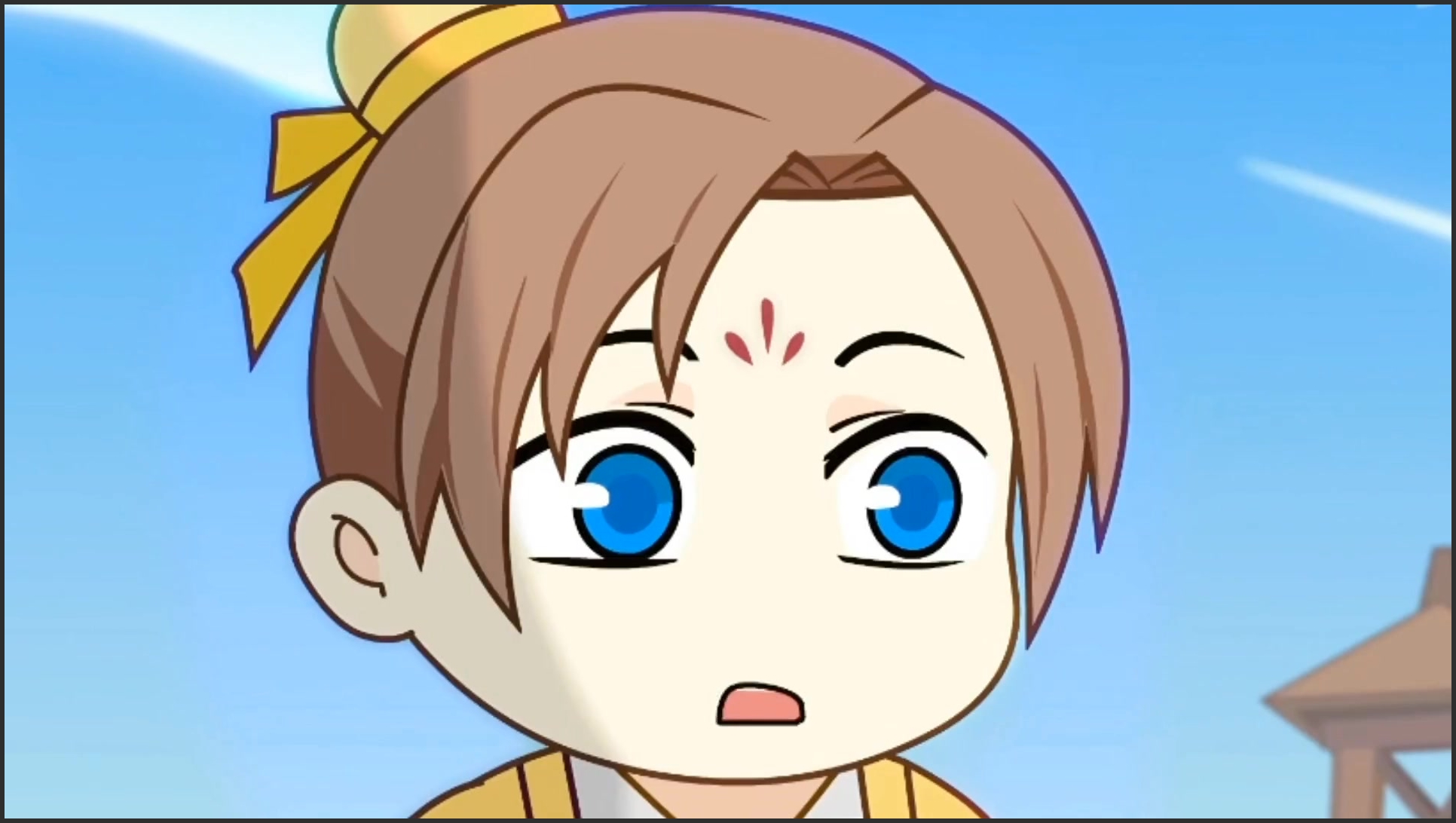 原来奶狗王爷,这么小都当司仪官了#两不疑 #两不疑动画 #歌曲云雾