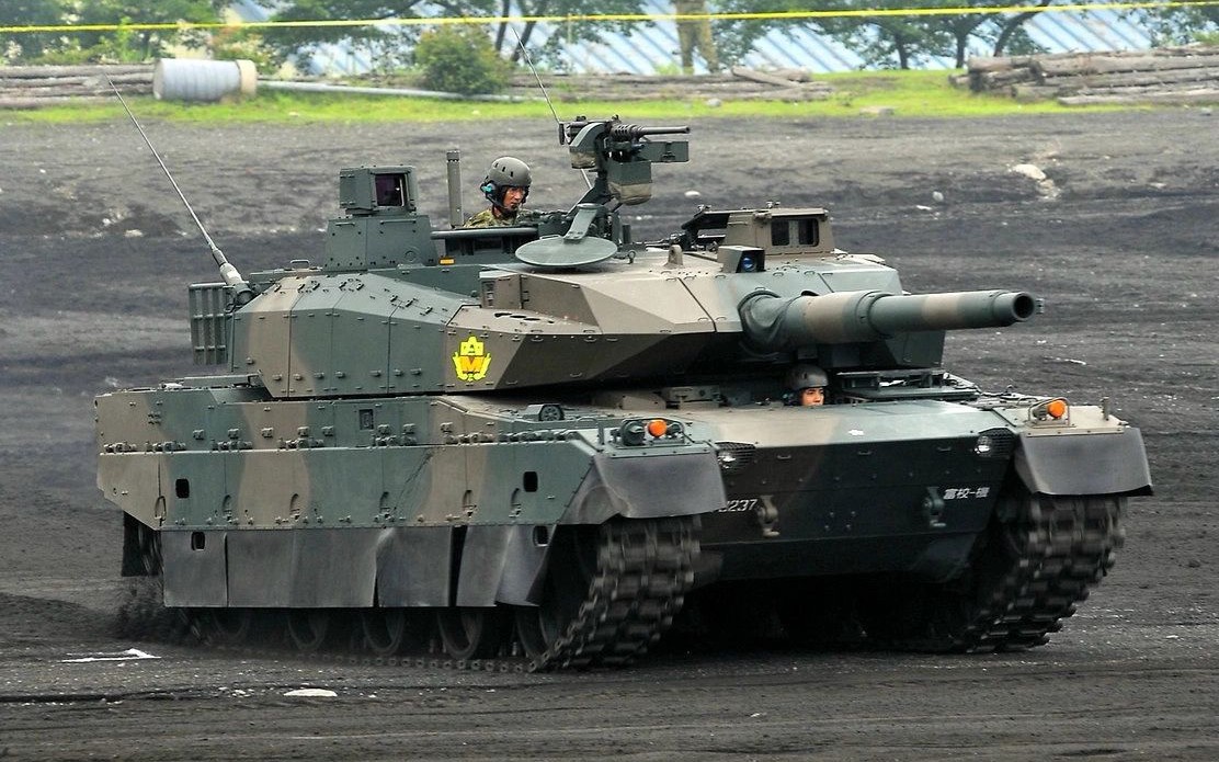 知己知彼,亚洲三雄之一的日本10式坦克