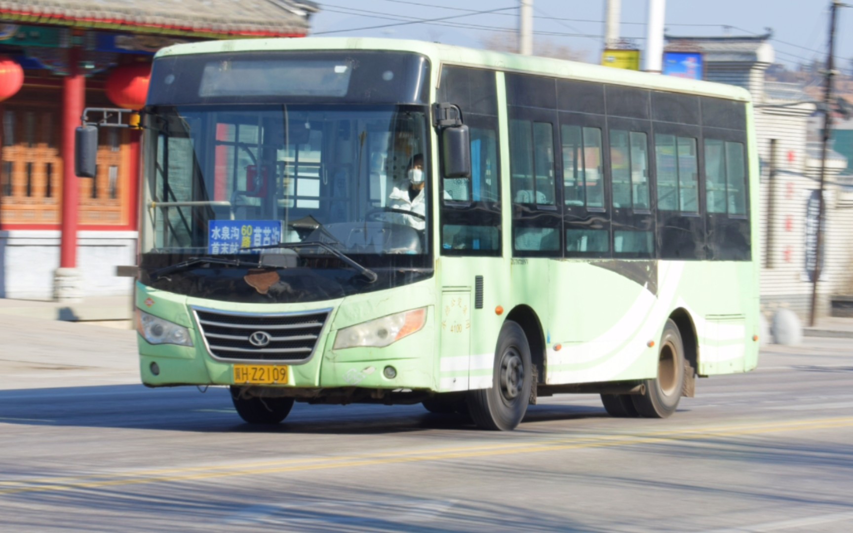 [4k]【6米前置在怒吼】承德公交友谊客车zgt6739nv行走音