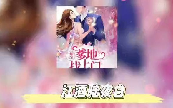 一胎三宝:爹地找上门小说江酒陆夜白全集无删减哔哩哔哩bilibili