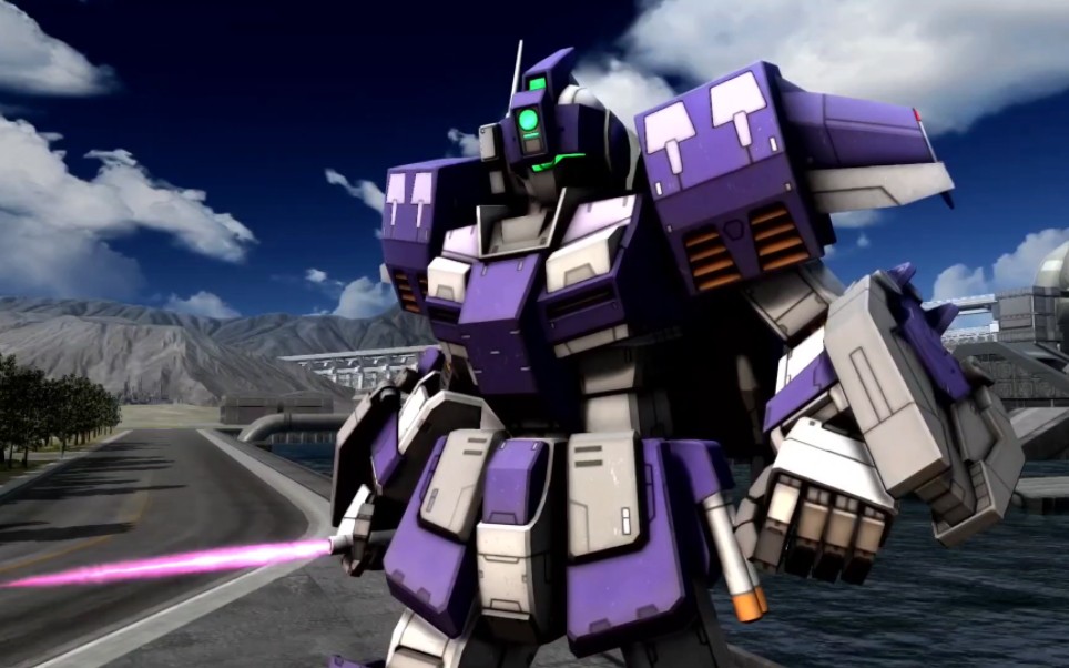 [水吉姆]主机版 gbo2新参战 吉姆优越型gm dominance 水中型装备