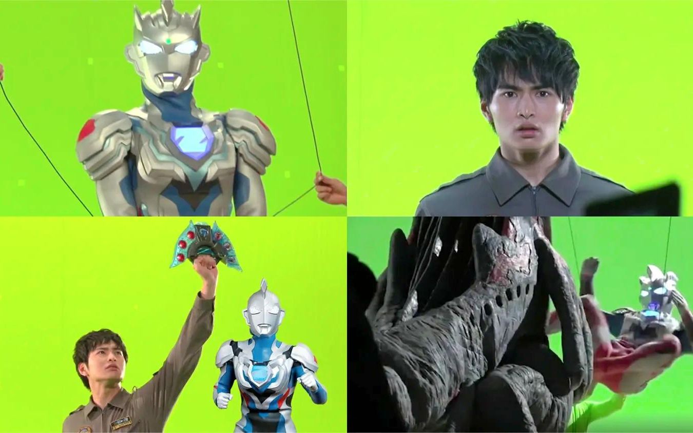 泽塔奥特曼独家拍摄花絮来了!奥特曼辛苦了!致敬所有工作人员!