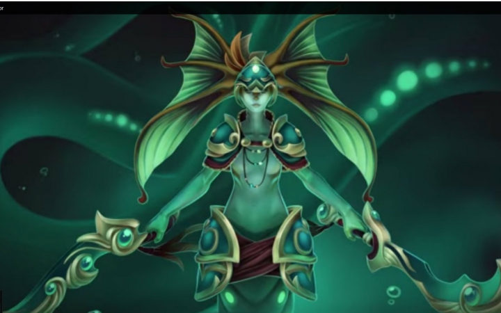 dota2创意工坊娜迦海妖辉赫战士套