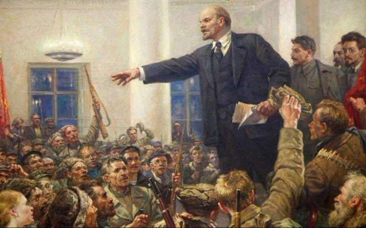 《列宁在1918》,列宁街头演讲不幸被刺