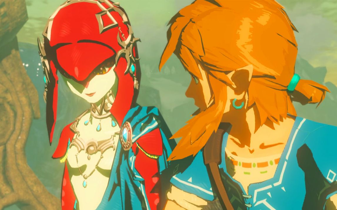 塞尔达荒野之息米法之诗林克混剪合集《我好想你》mv_哔哩哔哩 (゜-゜