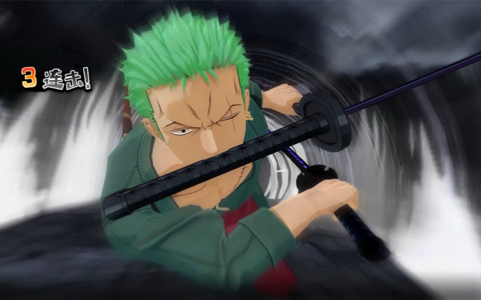 海贼王航海王燃烧意志新世界索隆技能展示