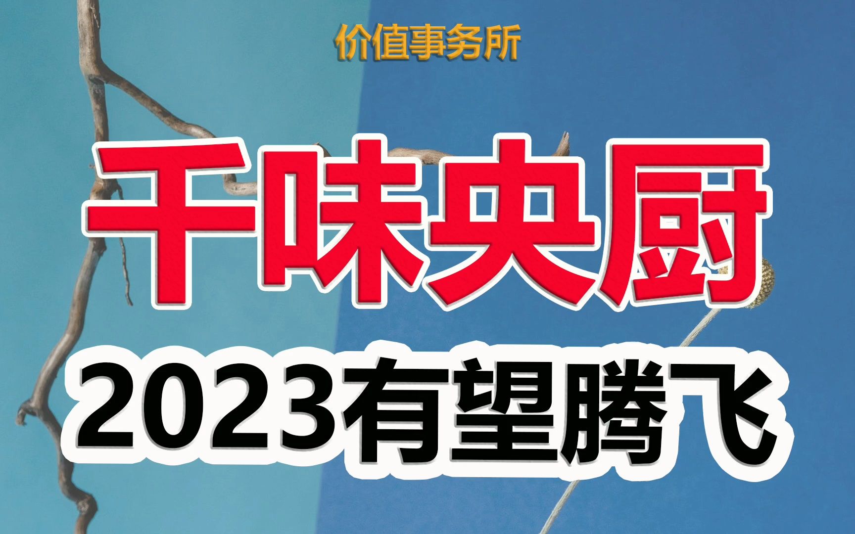 【千味央厨&立高食品】机构扎堆抢筹,千亿市场龙头基本面见底,立高食品,2023有望腾飞|价值事务所哔哩哔哩bilibili