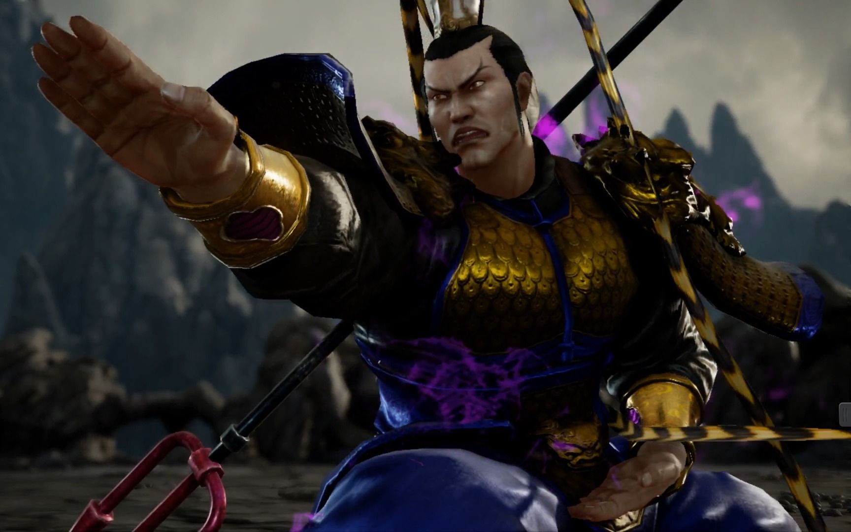 铁拳7 街机模式:冯威像吕布造型服装 通关