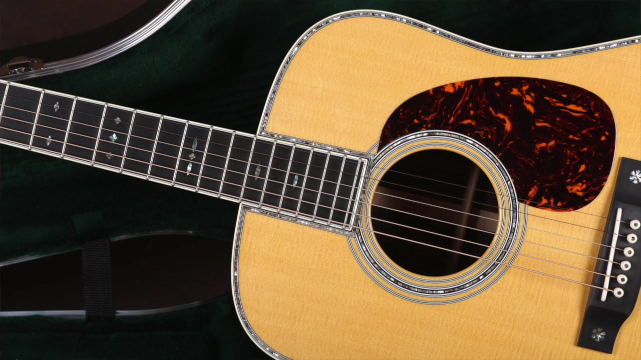 马丁吉他martind42民谣吉他评测