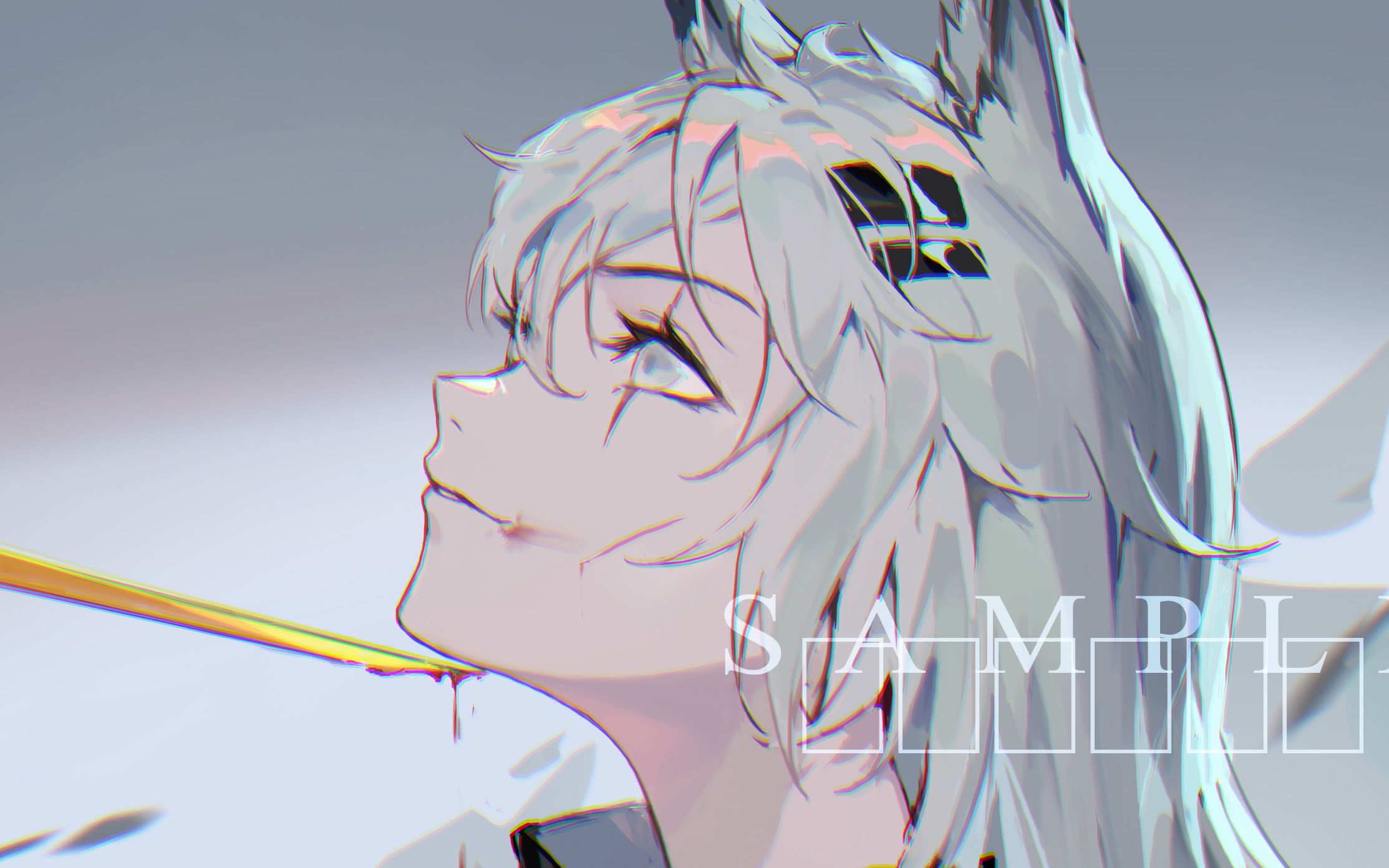 【绘画过程】拉普兰德做得到吗?【明日方舟】