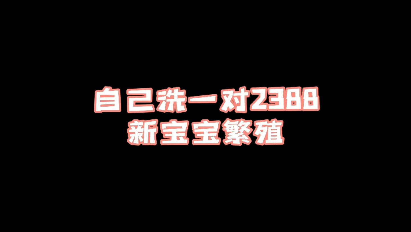 天龙八部繁殖一对2388v8浊影沧溟宝宝网络游戏热门视频