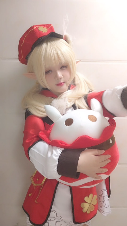 可莉cos捏[大笑]