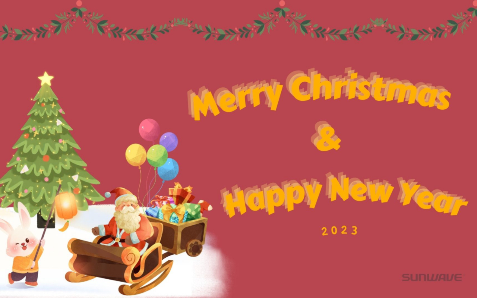 [图]2022｜Sunwave | Wish you a Merry Christmas and a Happy New Year!