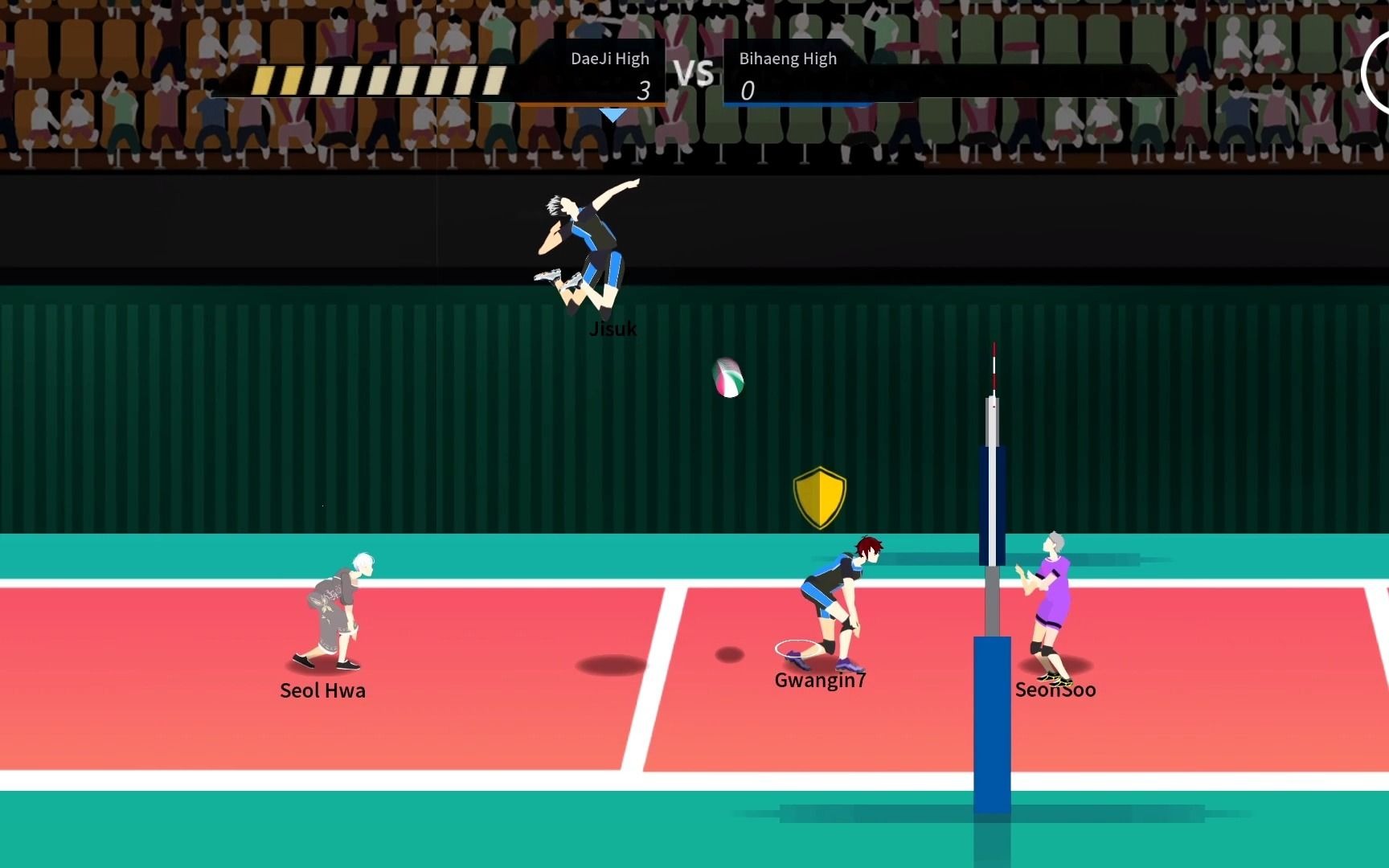 排球游戏thespike敢问阁下就是木兔吧跳的比观众席还高