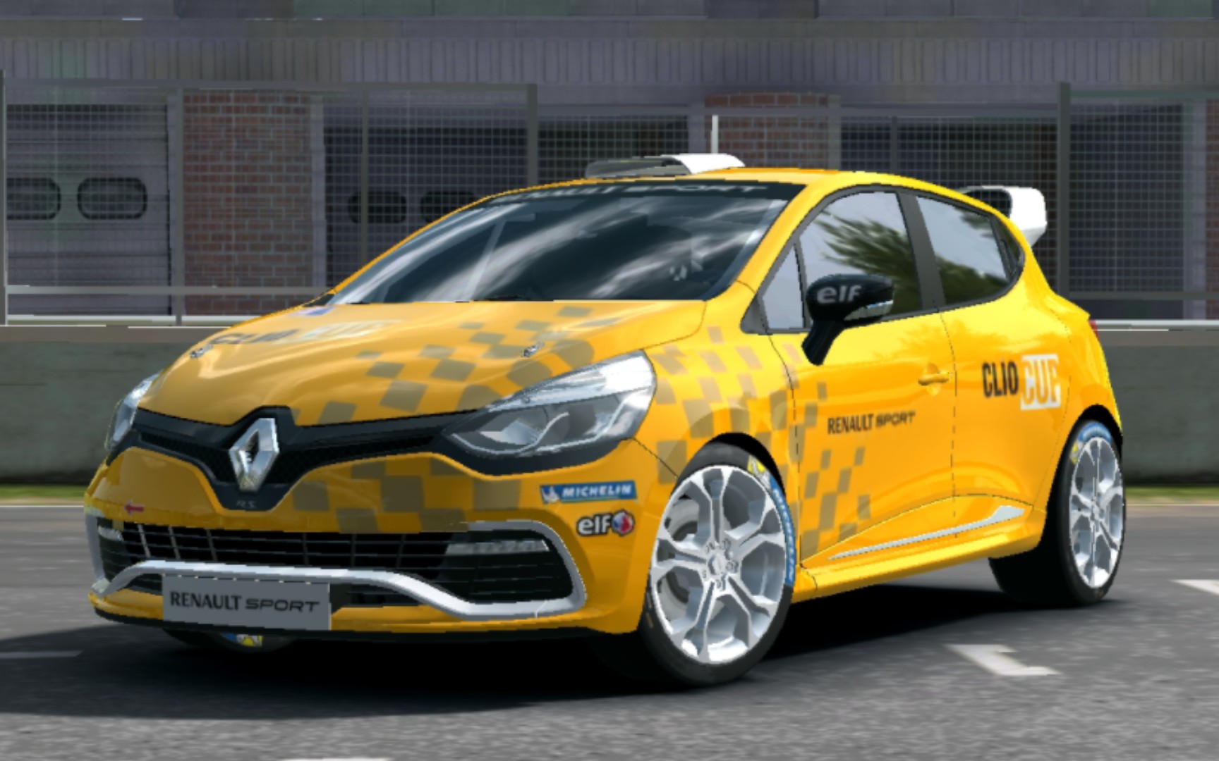 (真实赛车3)小型跑车强力赛3-雷诺clio cup跑『蒙扎国家赛车场赛道』