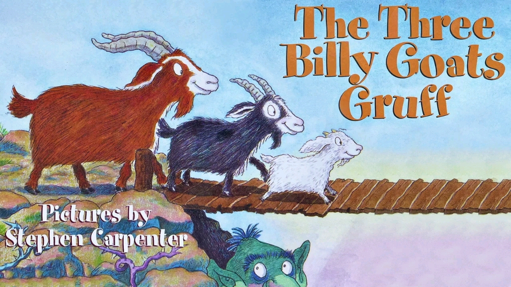 Three Billy Goats Gruff story and song哔哩哔哩bilibili