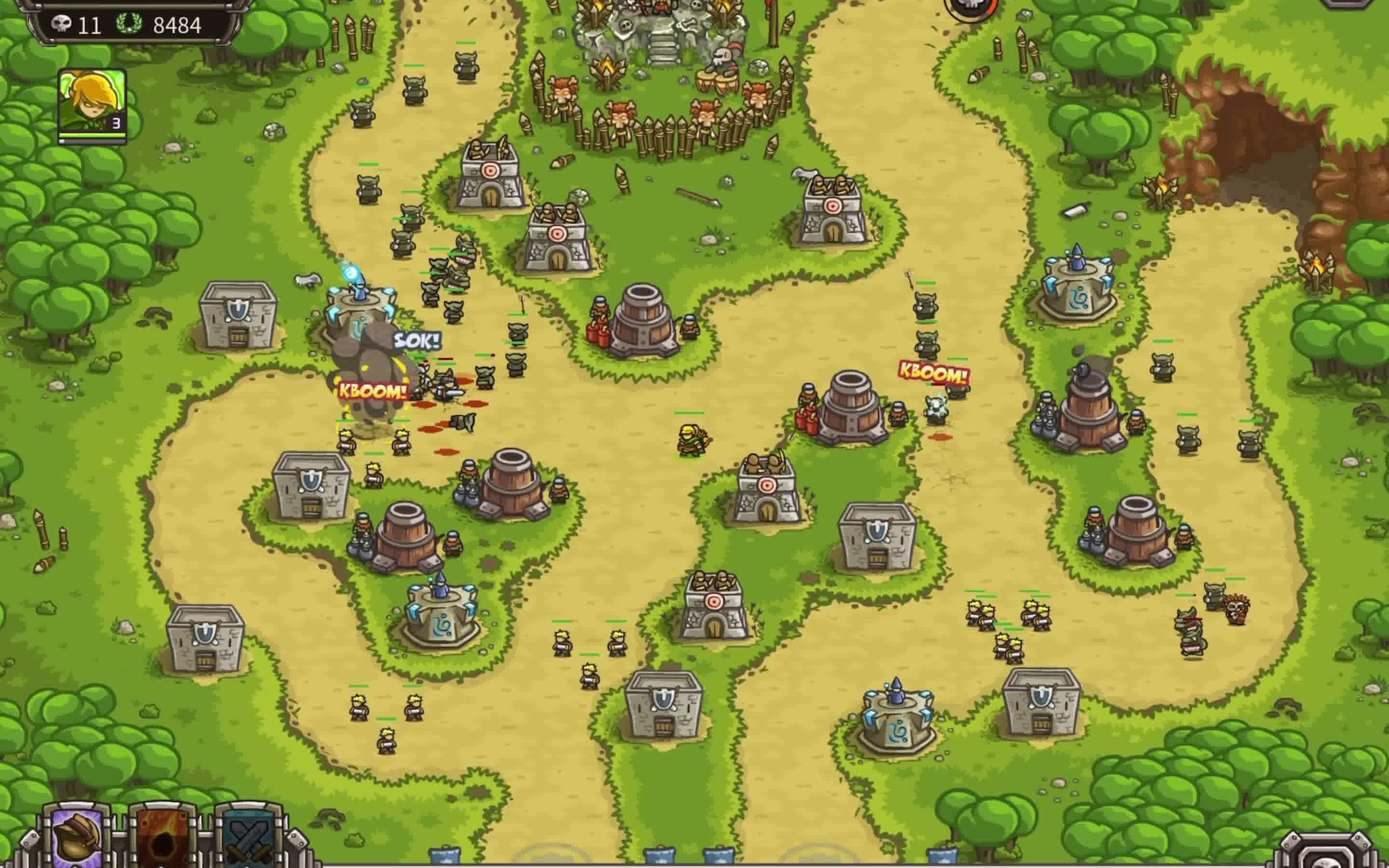 皇家守卫军 愤怒山谷 无尽关卡 原画