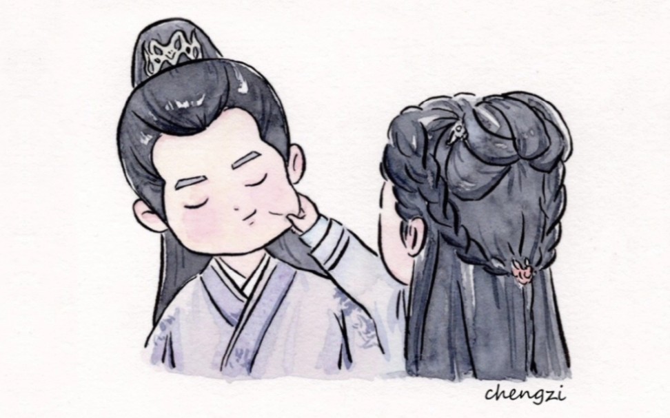 锦衣之下人物手绘