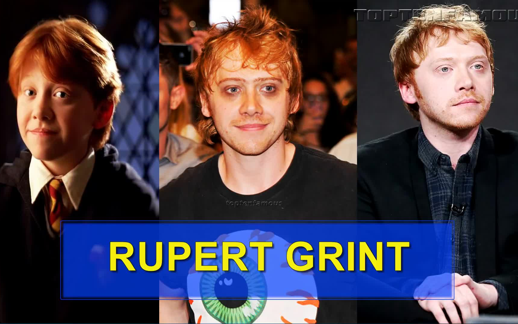 鲁伯特(又名罗恩)129岁的变化Rupert Grint | From 1 To 29 Years Old哔哩哔哩bilibili