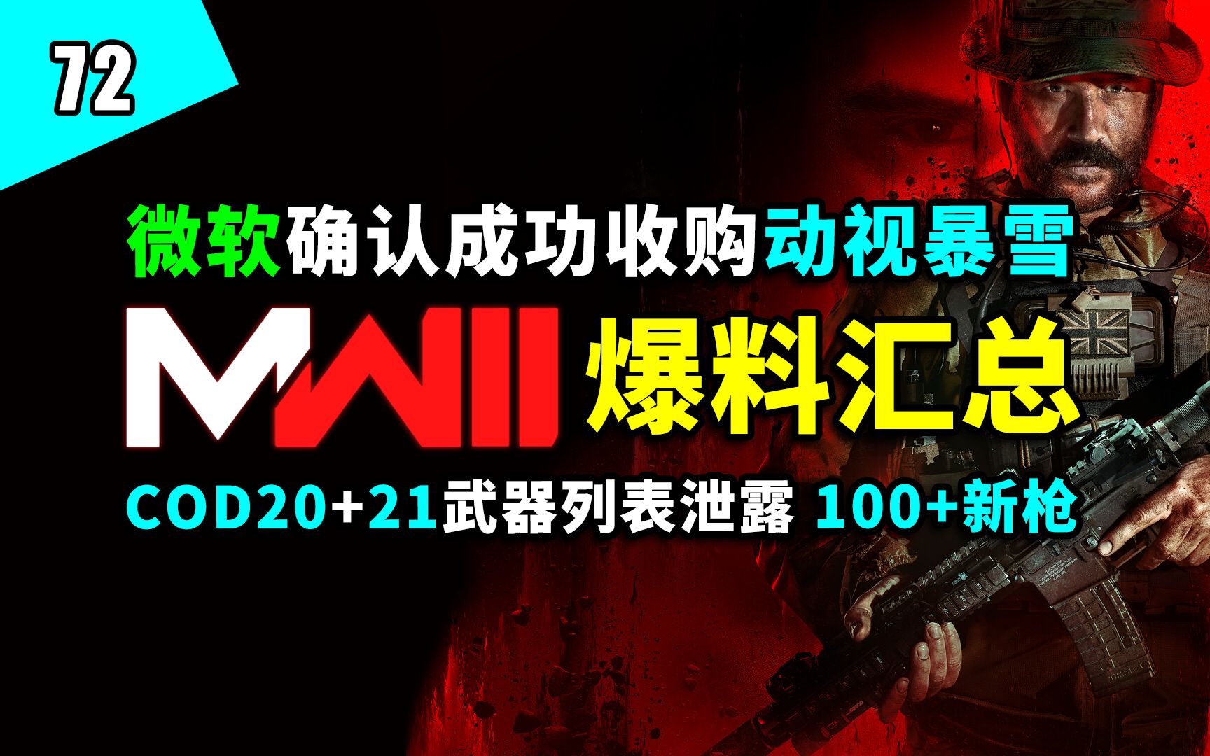 [图]未来COD会上XGP？《COD20》B测文件解包发现T组《COD21》武器列表！《泰坦陨落3》10月27日官宣？——『FPS周报』第72期