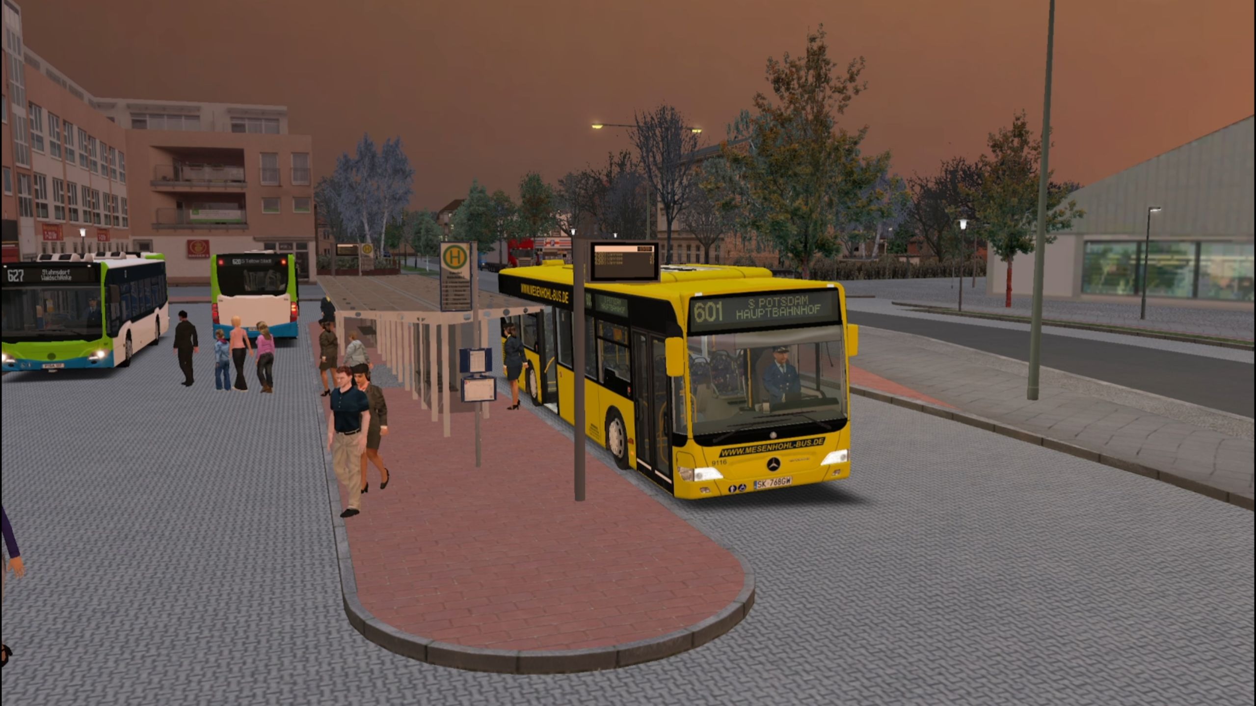 omsi2巴士模拟2brt berlin601路