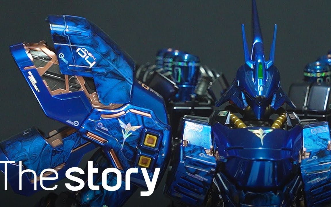 喜欢这种大理石花纹吗?介绍另一种Gunpla喷涂方法:大理石喷涂  The Story哔哩哔哩bilibili