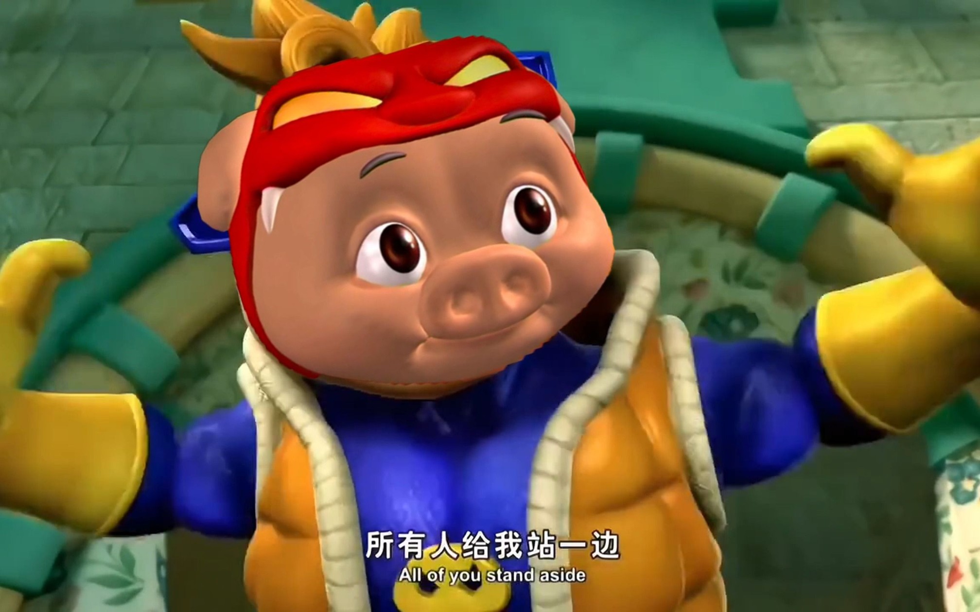 超人强我要出现但是猪猪侠【ai猪猪侠】