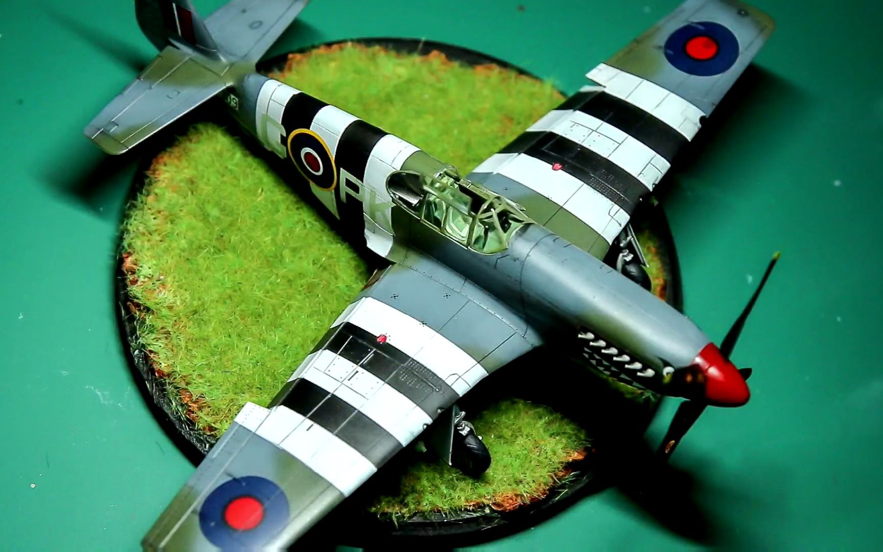 田宫tamiya 1/48 raf mustang iii 野马战斗机 模型制作视频