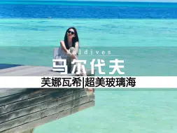 Video herunterladen: 马尔代夫超美的玻璃海、水飞上岛、房间带泳池、含早中晚餐，人均只要一万左右！