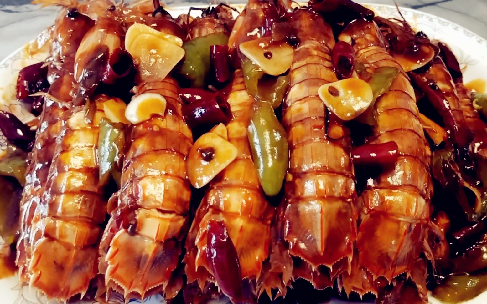 皮皮虾全宴最好吃的做法《辣灼皮皮虾》