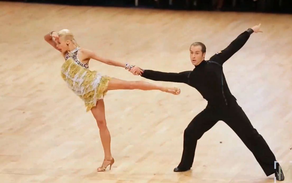 天生的王者yulia没有人比她更会玩拉丁舞