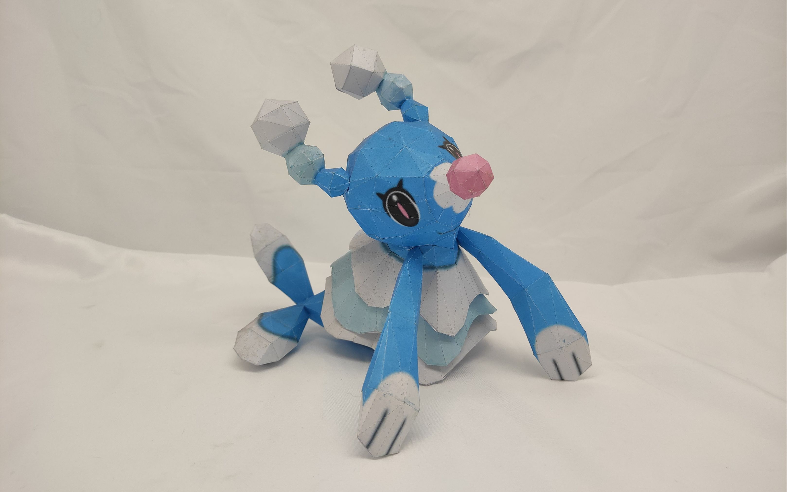 神奇宝贝729花漾海狮【动漫纸模】