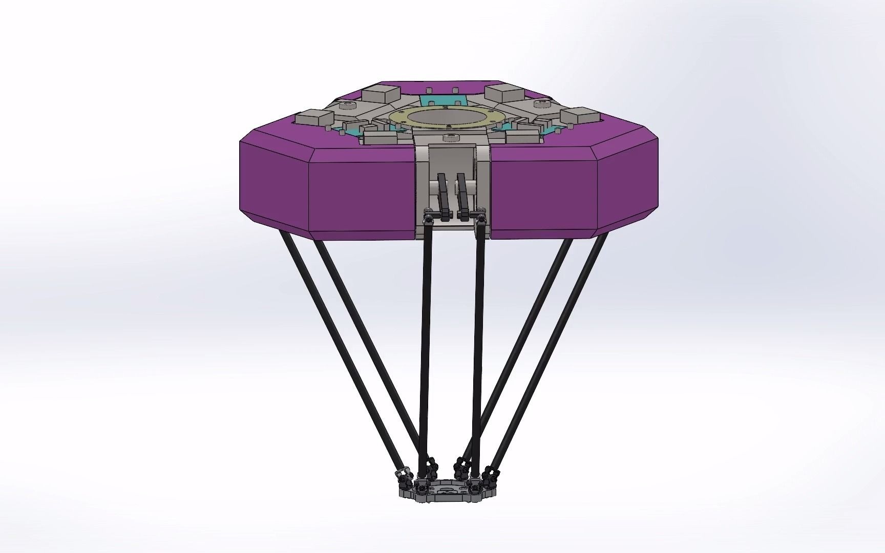 松下六自由度并联机器人