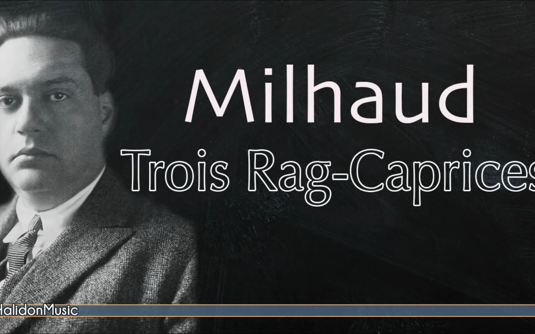 [图]Milhaud Trois Rag-Caprices (Piano Giovanni Umberto Battel) Classical Music