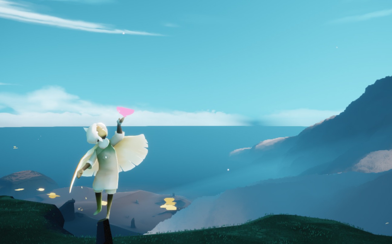 光遇晨岛全先祖光翼