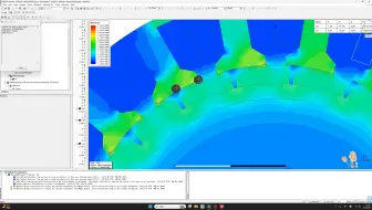 Ansys maxwell磁密云图和动画演示