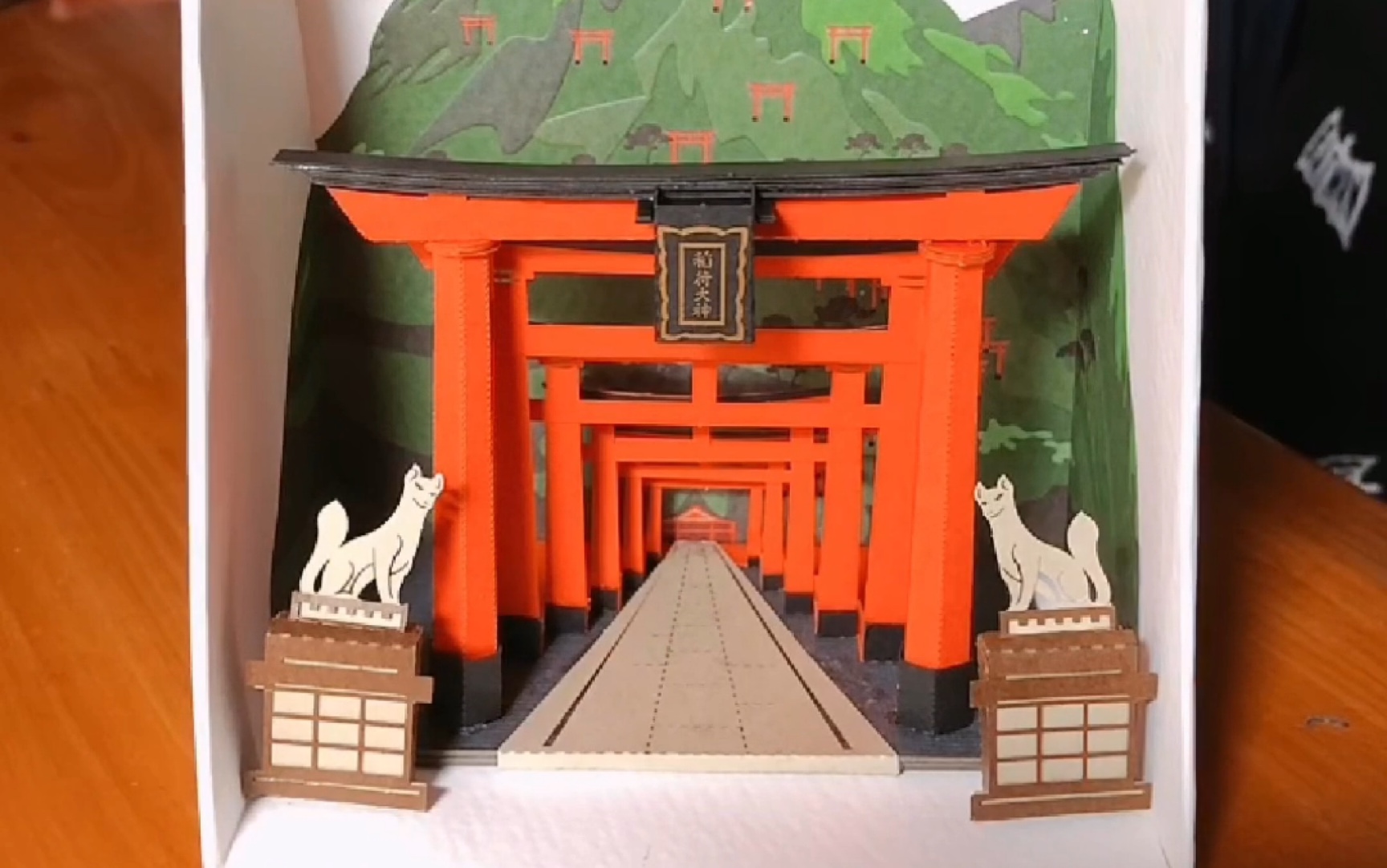 【麋鹿酱】papernano 纸模型-稻荷神社_哔哩哔哩 (゜-゜)つロ 干杯