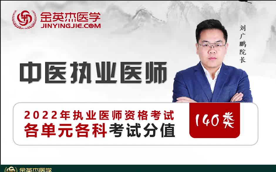 [图]140类中医执业医师考试各分科分值 备考规划