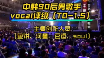 Download Video: 【第五期】中韩90男歌手vocal评级（T0-1.5）